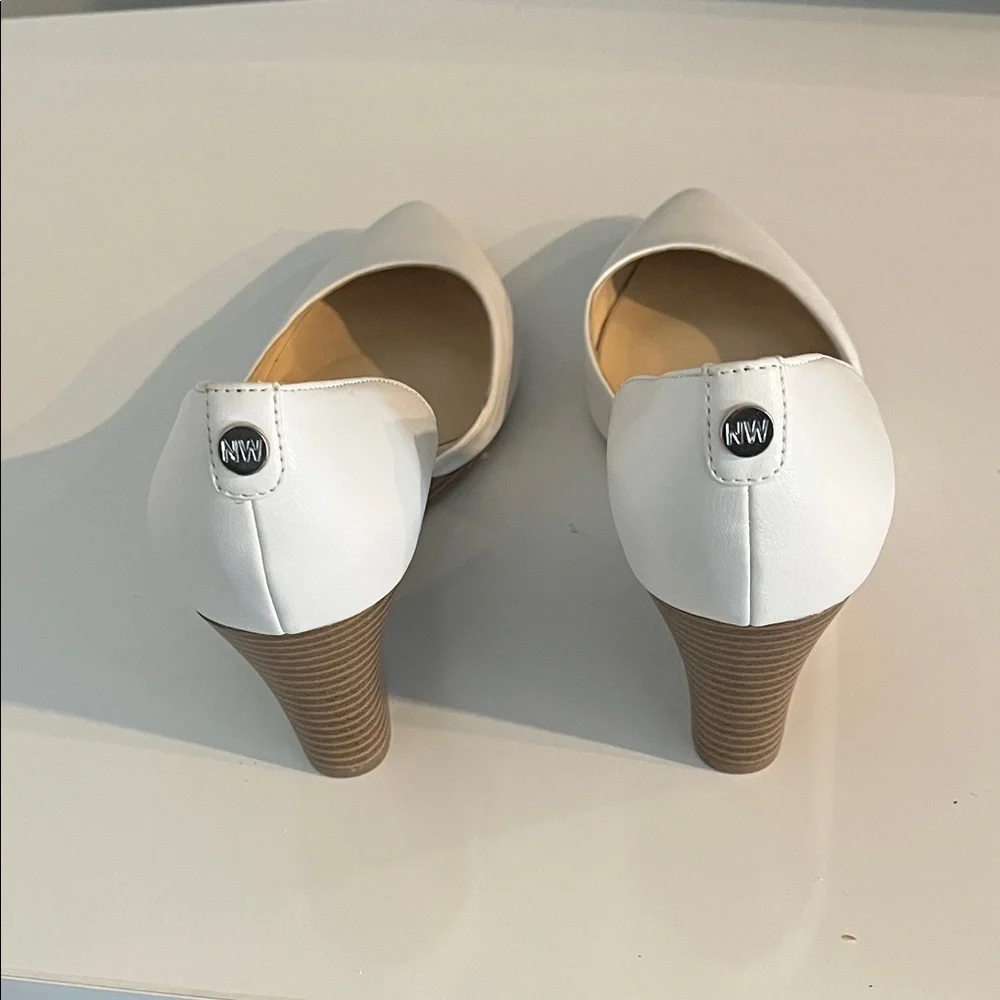 Nine West Women's White‎ Wedges